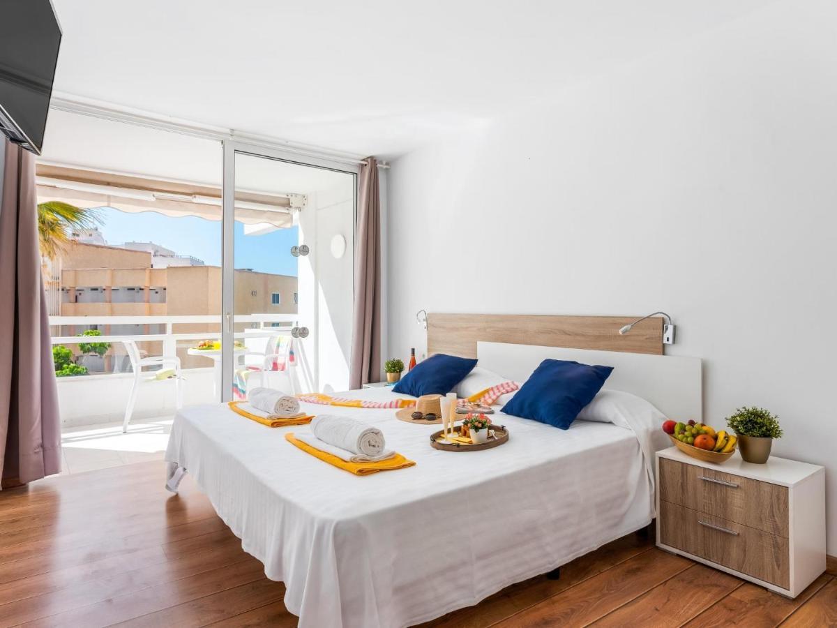 302 Modern, Light, Comfortable Studio With Swimming Pool Playa de las Américas Dış mekan fotoğraf