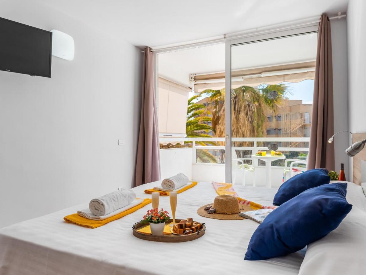 302 Modern, Light, Comfortable Studio With Swimming Pool Playa de las Américas Dış mekan fotoğraf