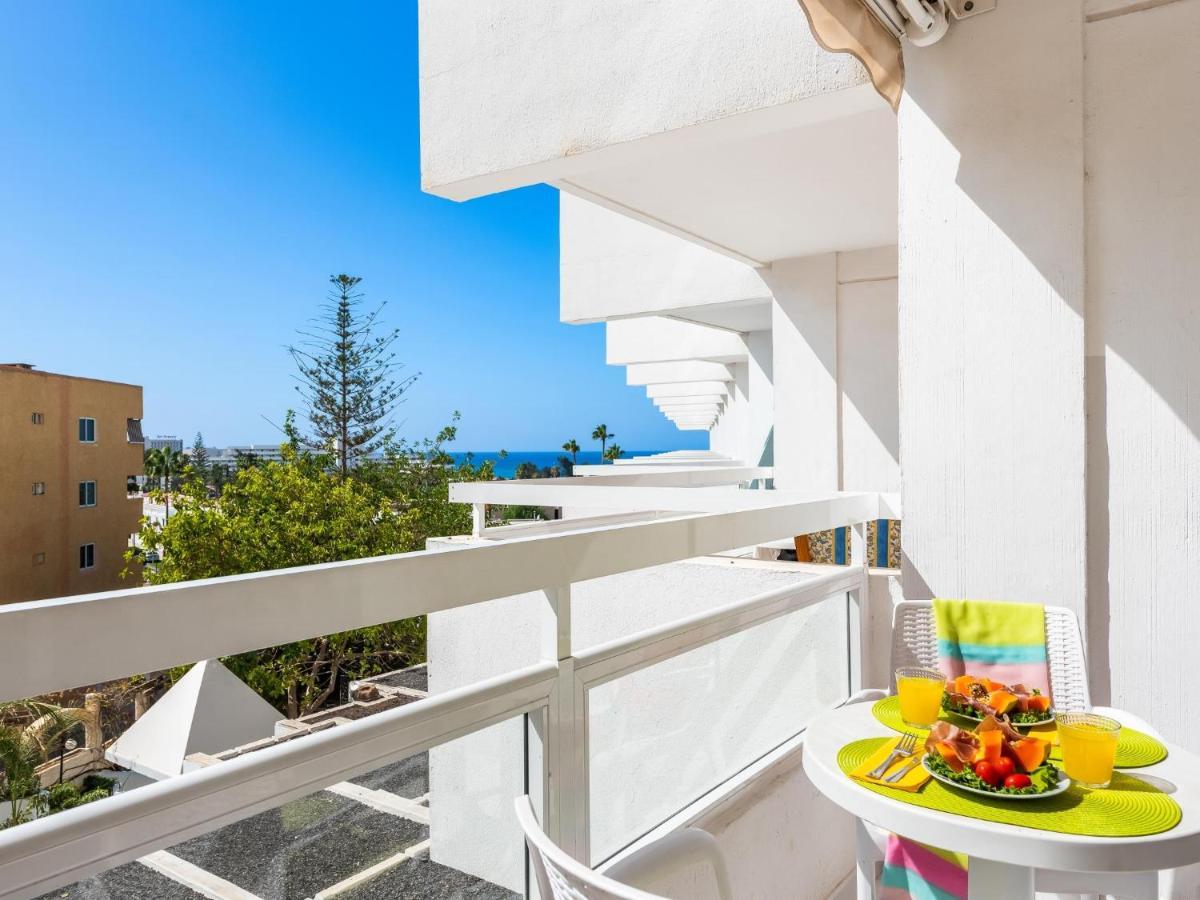 302 Modern, Light, Comfortable Studio With Swimming Pool Playa de las Américas Dış mekan fotoğraf
